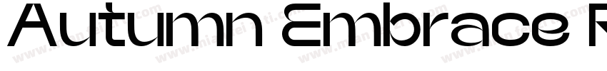 Autumn Embrace Regular字体转换